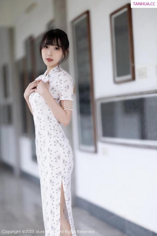 林星阑  [XiuRen]高清写真图 2023.03.01 No.6346 林星阑 旗袍美腿第8张图片